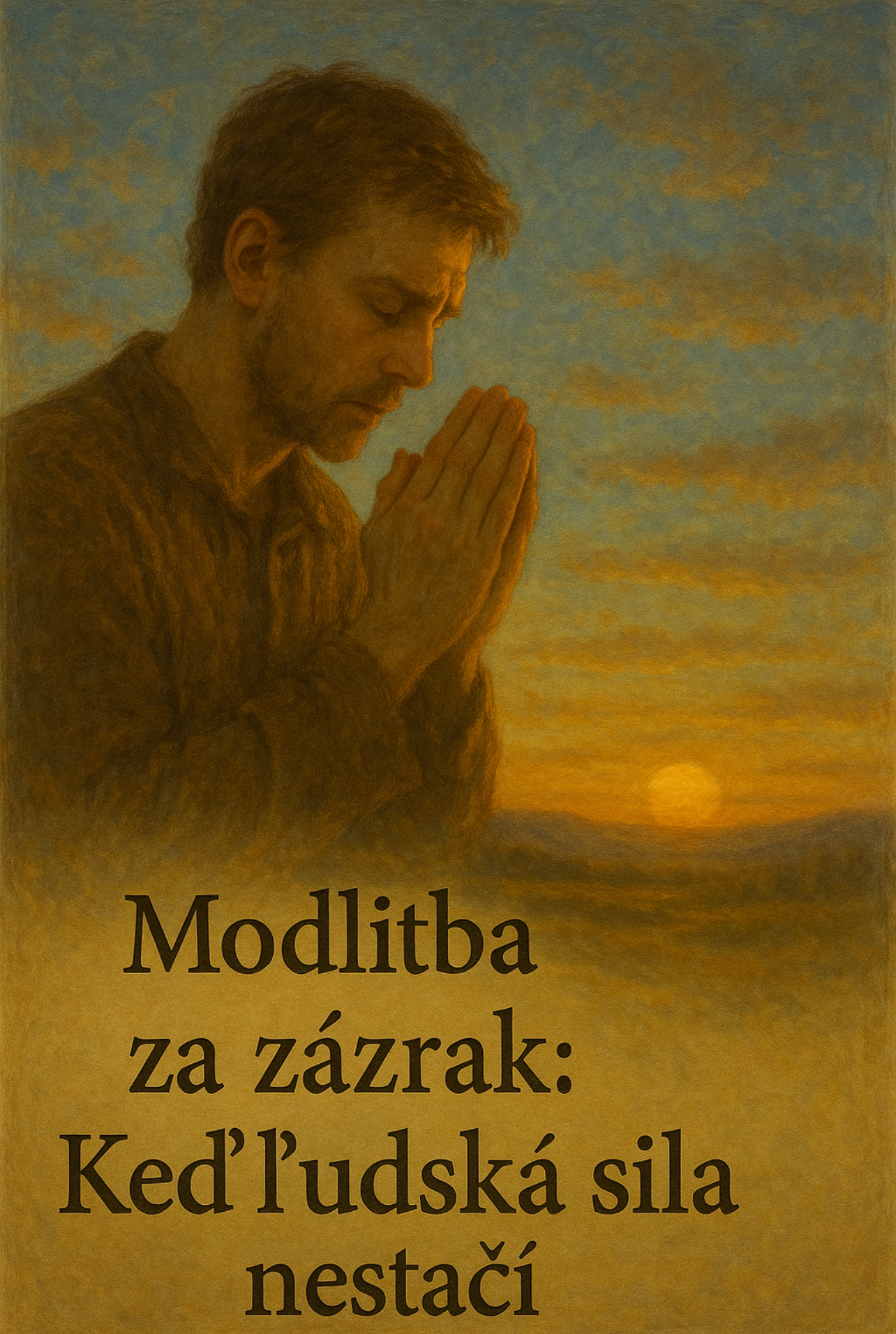 Modlitba za zázrak: Keď ľudská sila nestačí