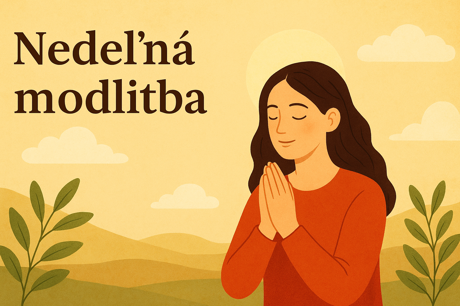 🙏 Nedeľná modlitba – oddych v Božej prítomnosti