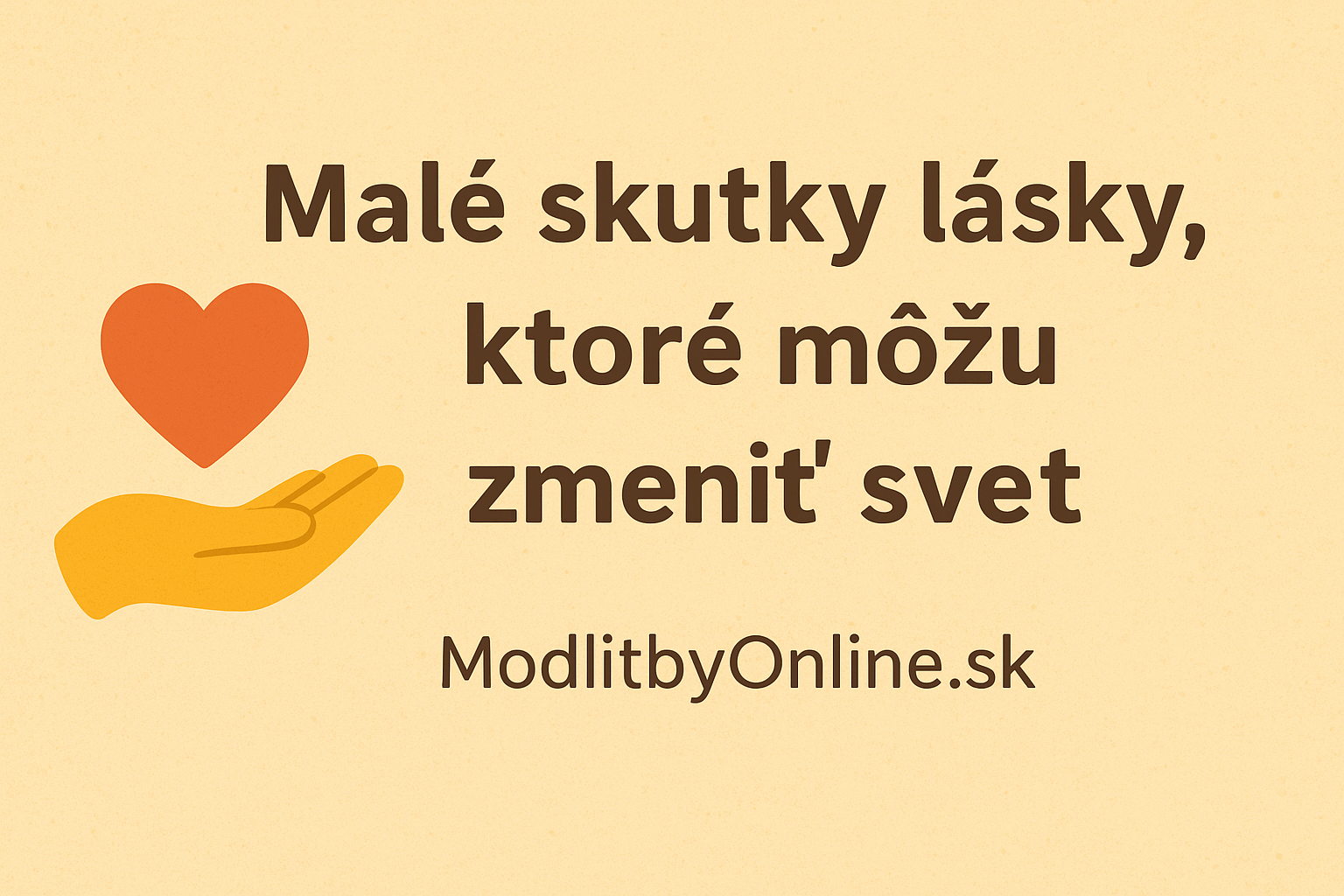 🌟 Malé skutky lásky, ktoré môžu zmeniť svet