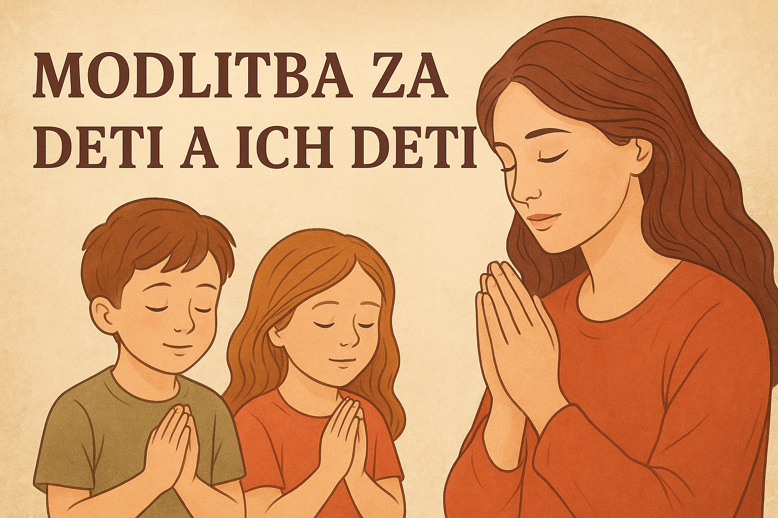 🙏 Modlitba za deti a ich deti