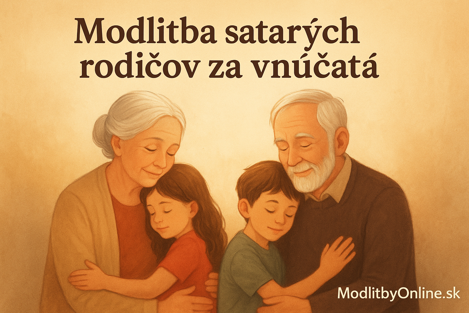 🙏 Modlitba starých rodičov za vnúčatá