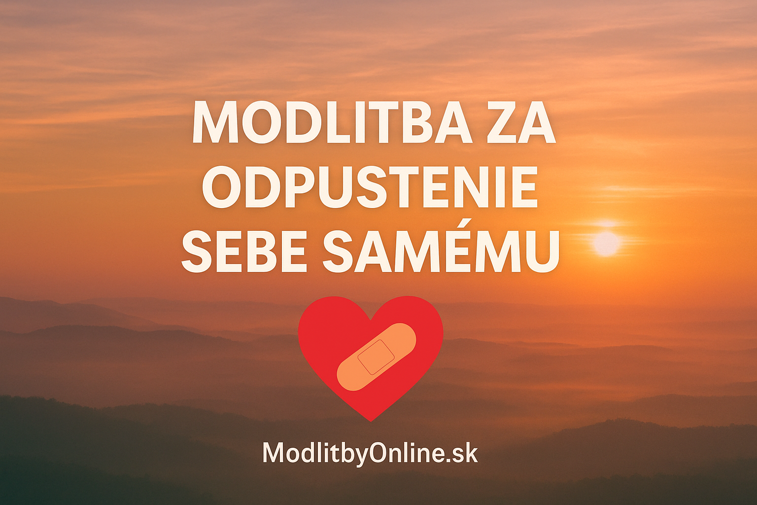 🙏 Modlitba za odpustenie sebe samému ❤️🩹