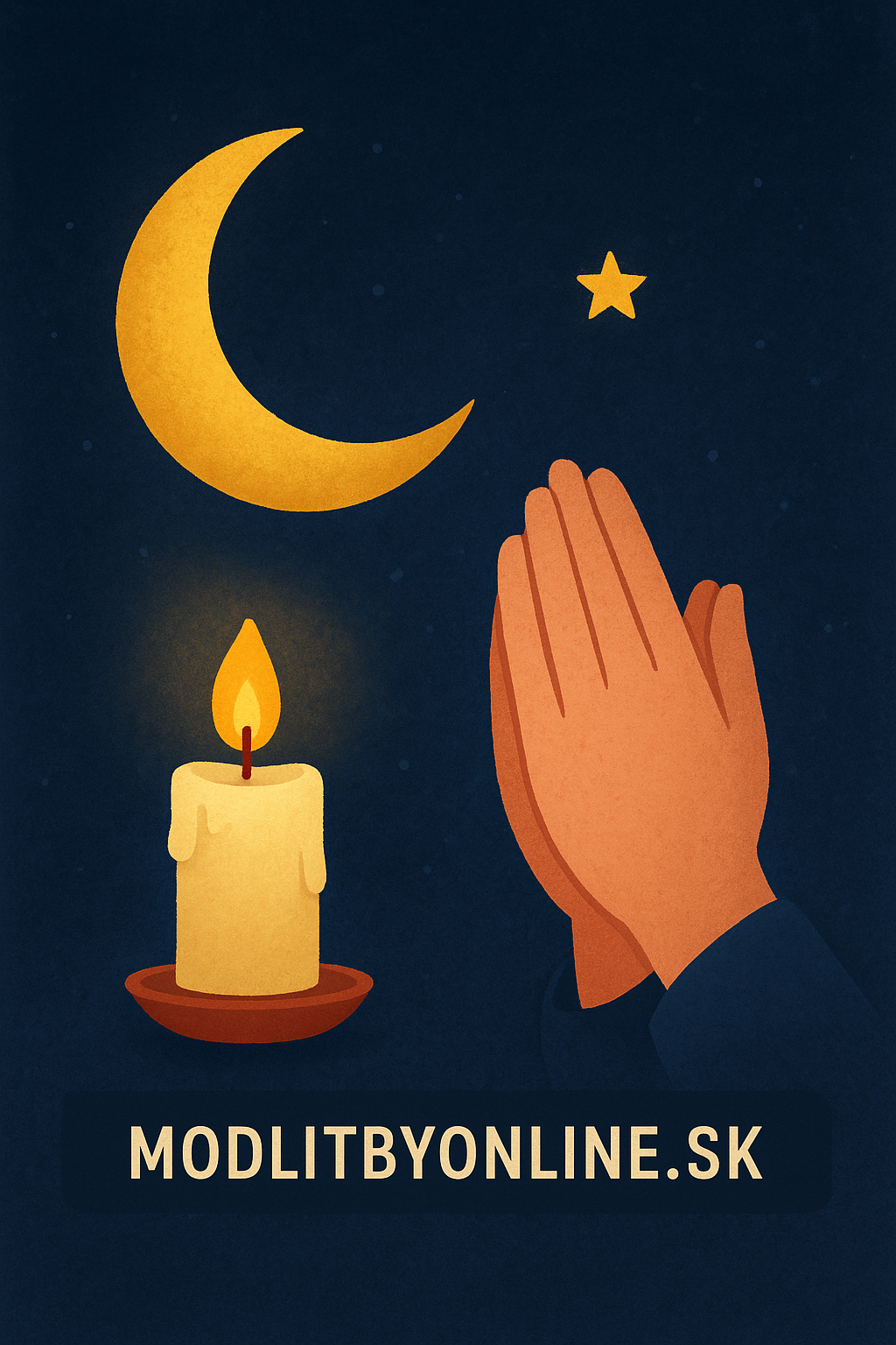 🌙 Nočná modlitba za pokoj v duši 🕊️