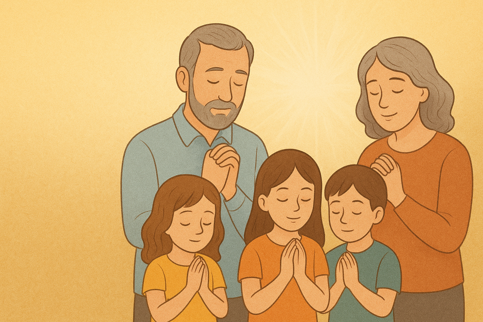 👨👩👧👦 Modlitba za deti a vnúčatá – odovzdanie do Božích rúk 🙏