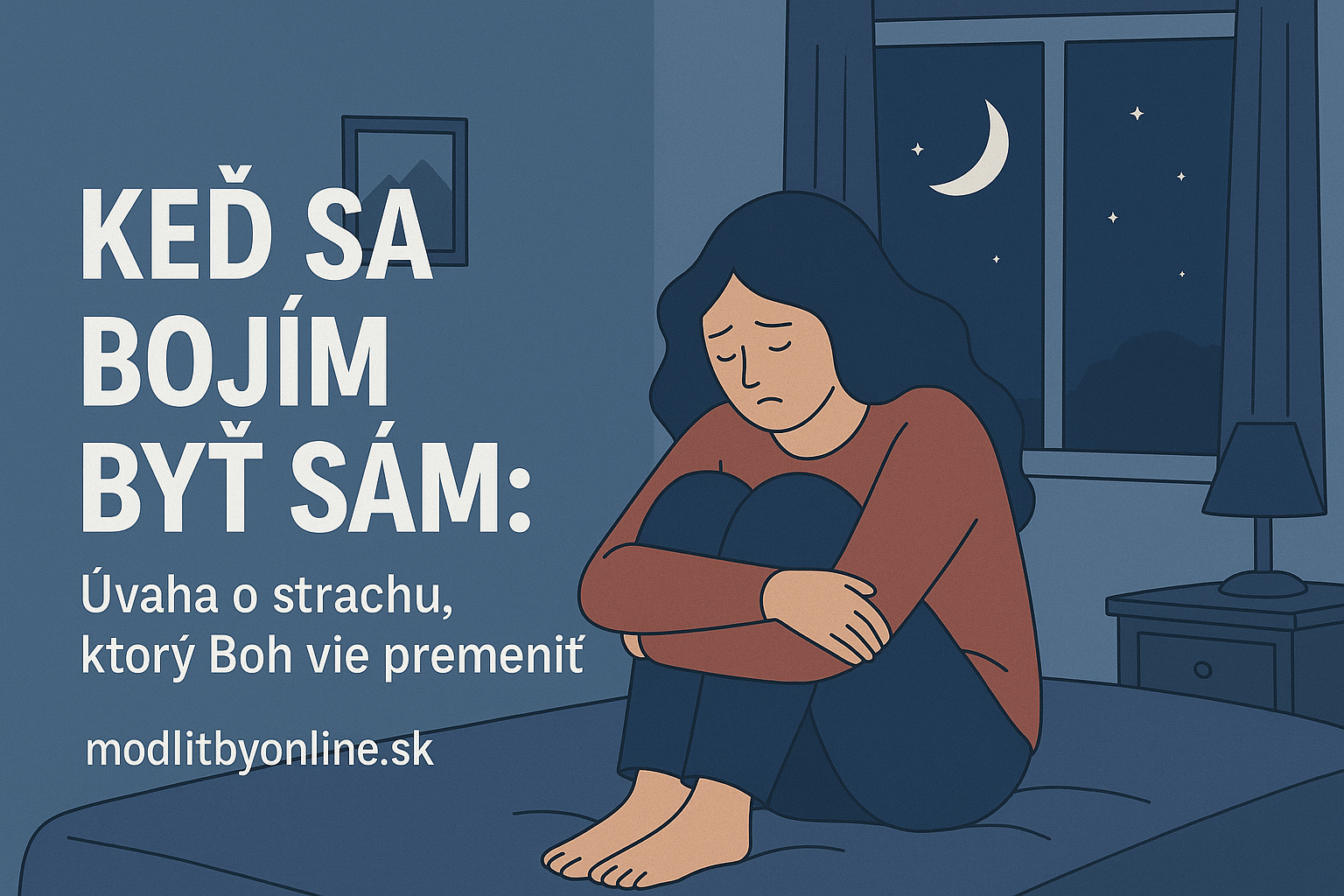 Keď sa bojím byť sám: úvaha o strachu, ktorý Boh vie premeniť 🌙