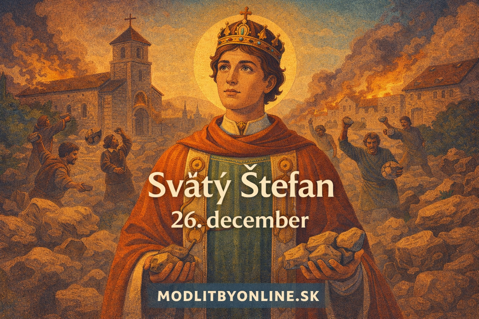 Svätý Štefan – prvý mučeník kresťanskej cirkvi ✝️🕊️