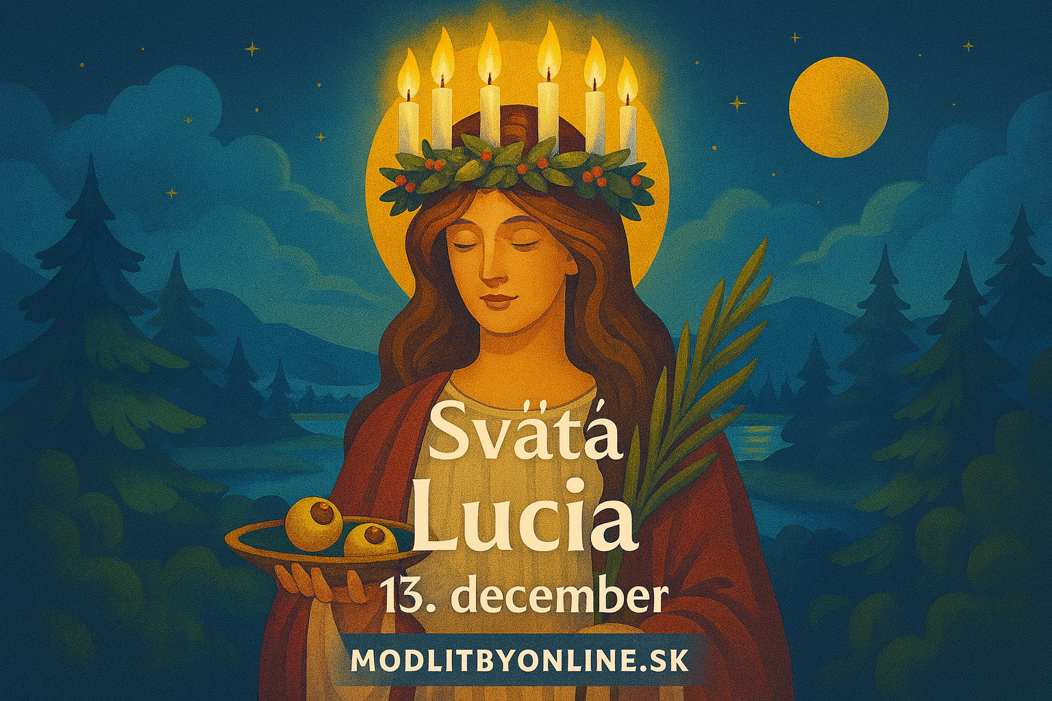 🕯️ Svätá Lucia – svetlonoska zimy a ochrankyňa rodín