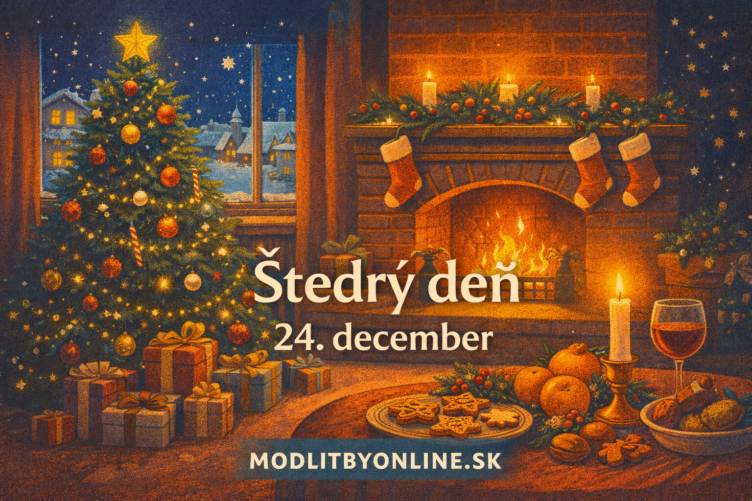 Štedrý deň 🎄 – deň očakávania, pokoja a tichých modlitieb