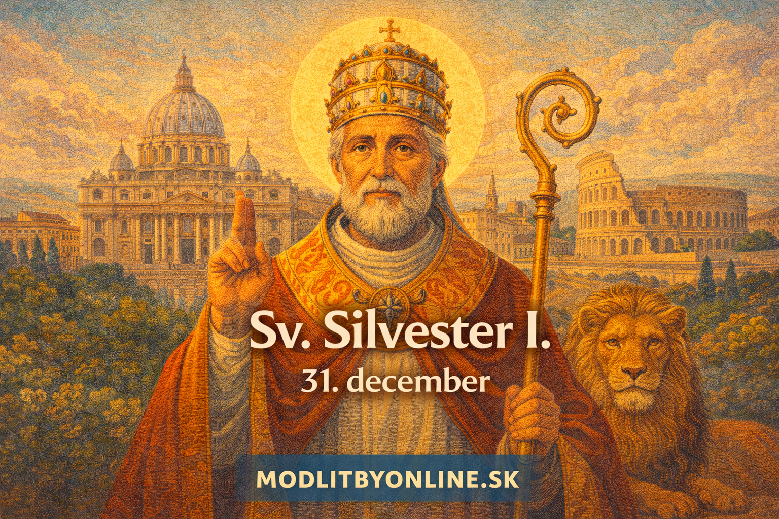 Sv. Silvester I., pápež 🕊️👑