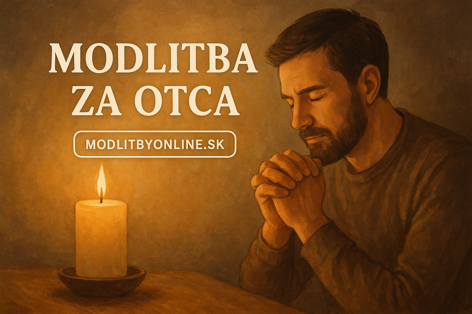 🙏 Modlitba za otca – sila, ktorá zostáva navždy