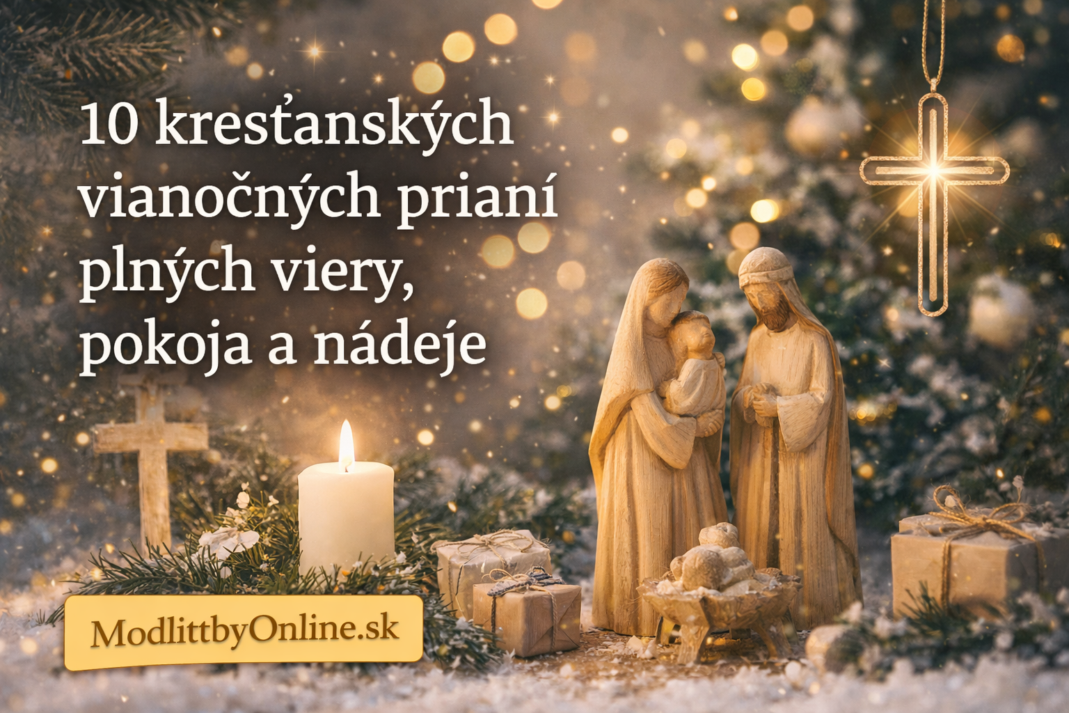 10 kresťanských vianočných prianí plných viery, pokoja a nádeje ✨✝️