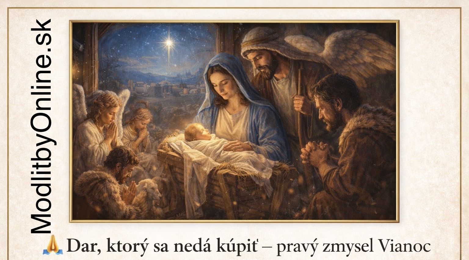 🙏 Dar, ktorý sa nedá kúpiť – pravý zmysel Vianoc