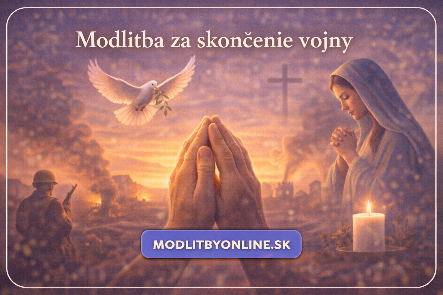 Modlitba za skončenie vojny
