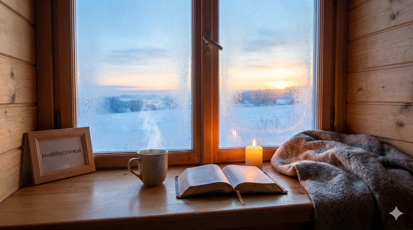 Sobotné ráno: Keď ticho zimného svitania lieči dušu ❄️☕
