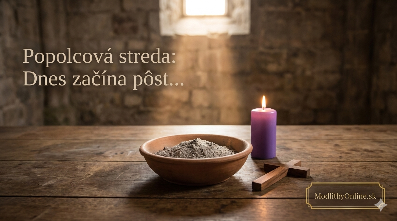 Popolcová streda: Dnes začína pôst – čas premeniť prach nášho života na niečo vzácne 🌿✝️