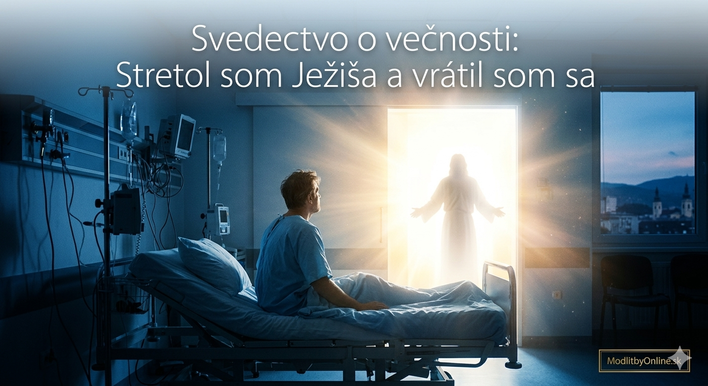 18 dní v tme, návrat v plnom svetle: Svedectvo muža, ktorý prežil vlastnú smrť a stretol Krista 🕊️