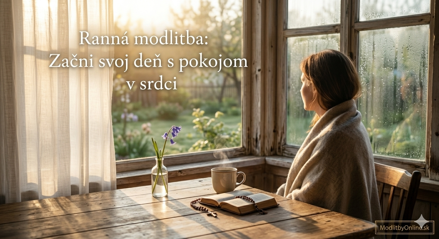 Ranné stíšenie: Modlitba za pokojnú sobotu a silu premeniť povinnosti na lásku 🌅⚓