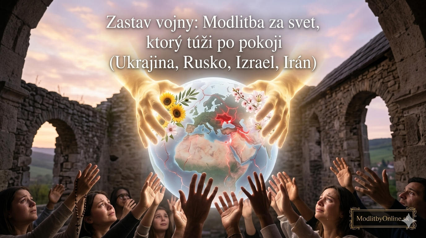 Keď už niet sĺz: Modlitba za svet, kde namiesto rakiet začnú padať hviezdy a namiesto nenávisti zavládne pokoj 🌍🕯️