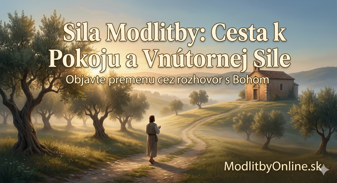 Modlitba za uzdravenie: Ako nájsť silu a pokoj v čase choroby
