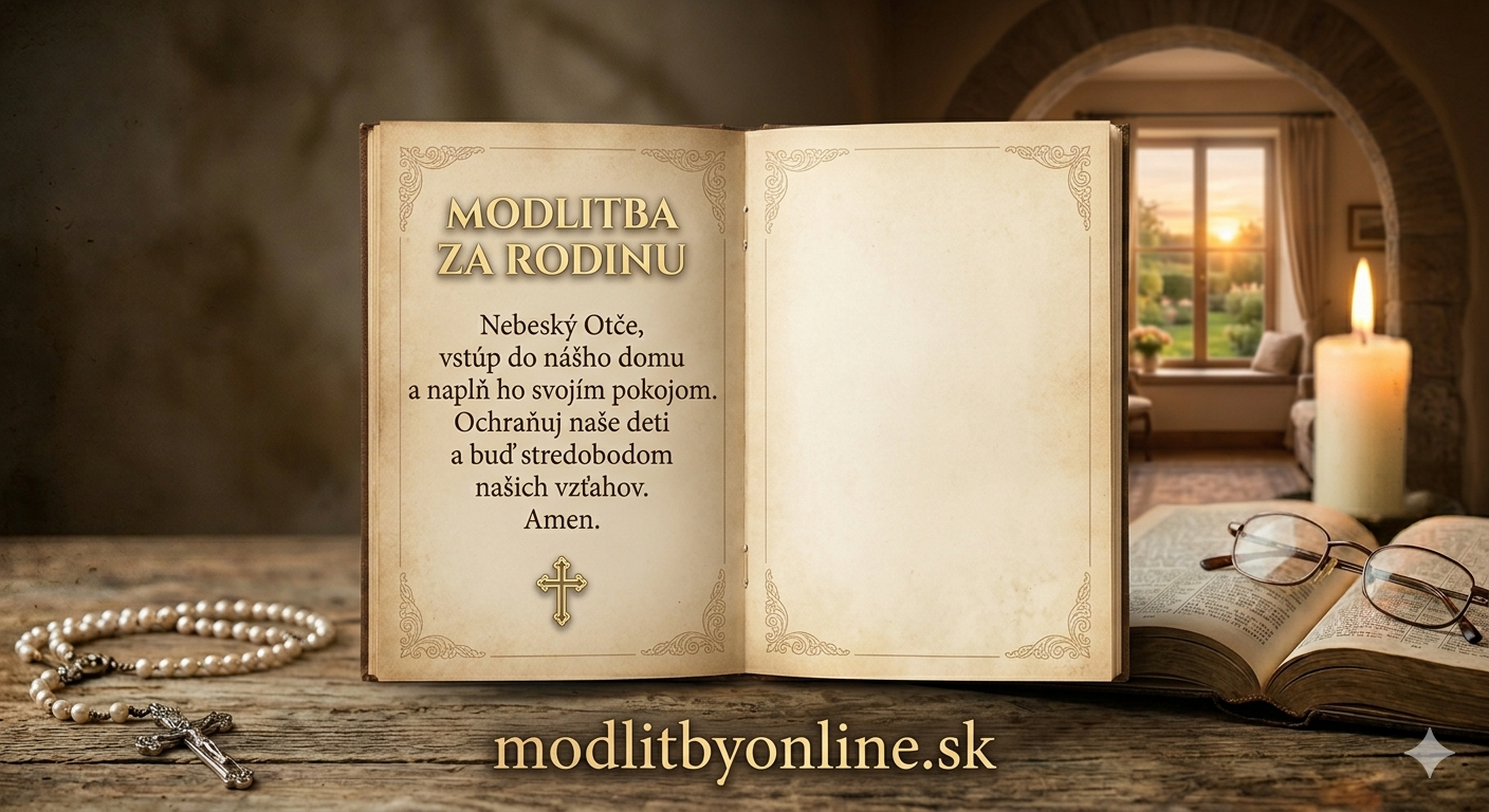 Modlitba za rodinu: Ako vyprosiť pokoj a ochranu pre svoj domov