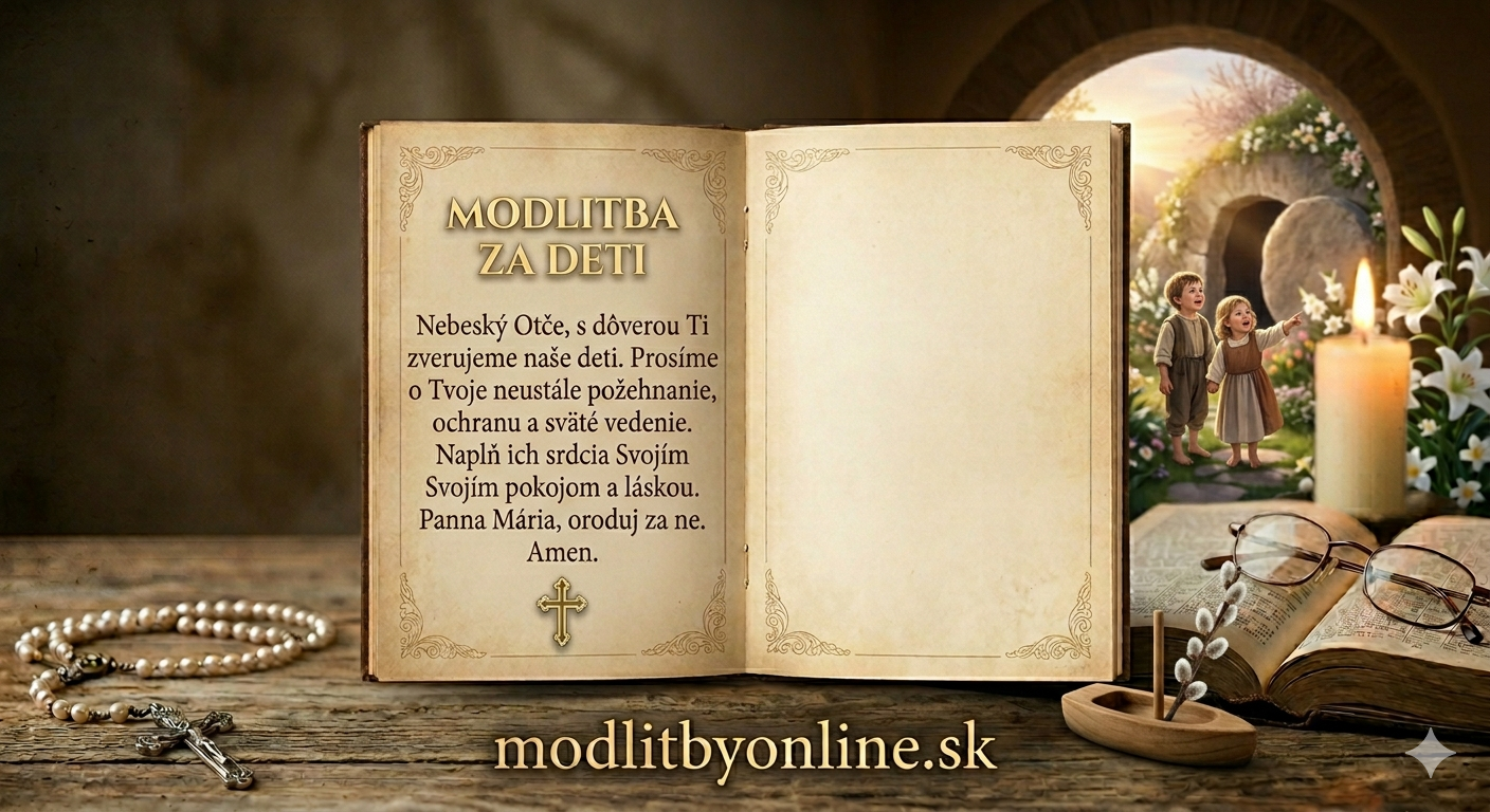 Modlitba za deti: Sila rodičovského požehnania a Božej ochrany