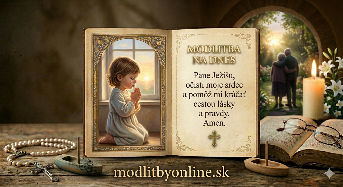 Modlitba na dnes (27. marec): Duchovná sila a pokoj v srdci