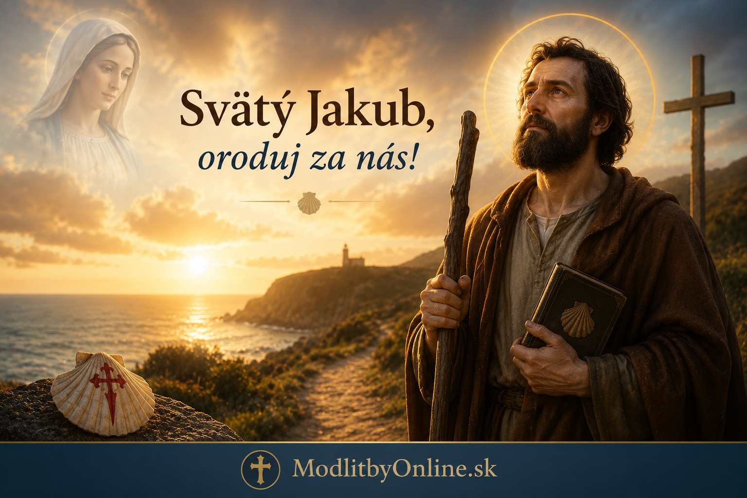 Modlitba na sobotu (25. júl): Sviatok svätého Jakuba, apoštola – „Môžete piť kalich?“, poklad v hlinených nádobách a prameň Najdrahšej Krvi